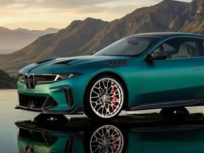 新一代宝马M4渲染图发布！大双肾被取消外形竟长得像野马？(图8)