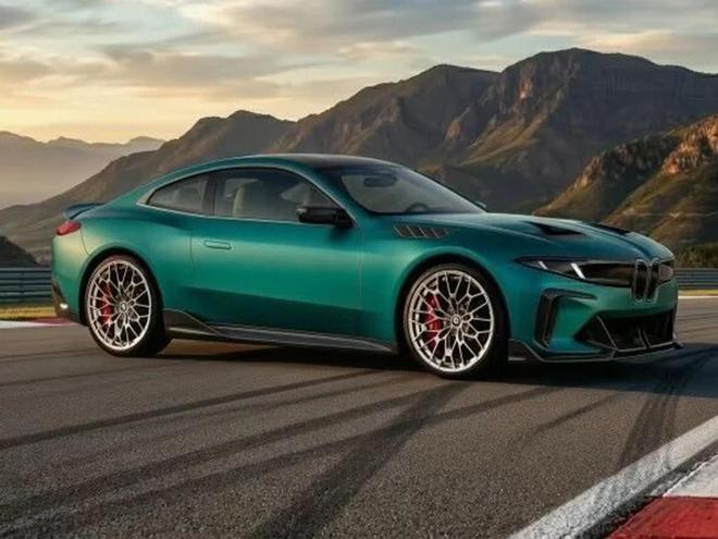 新一代宝马M4渲染图发布！大双肾被取消外形竟长得像野马？(图9)