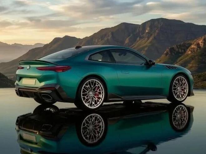 新一代宝马M4渲染图发布！大双肾被取消外形竟长得像野马？(图11)